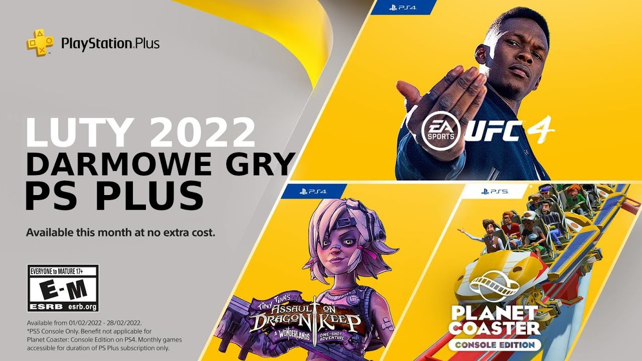 PS Plus luty 2022 darmowe gry: czy to nowa jakość i zestaw o jakim marzysz?