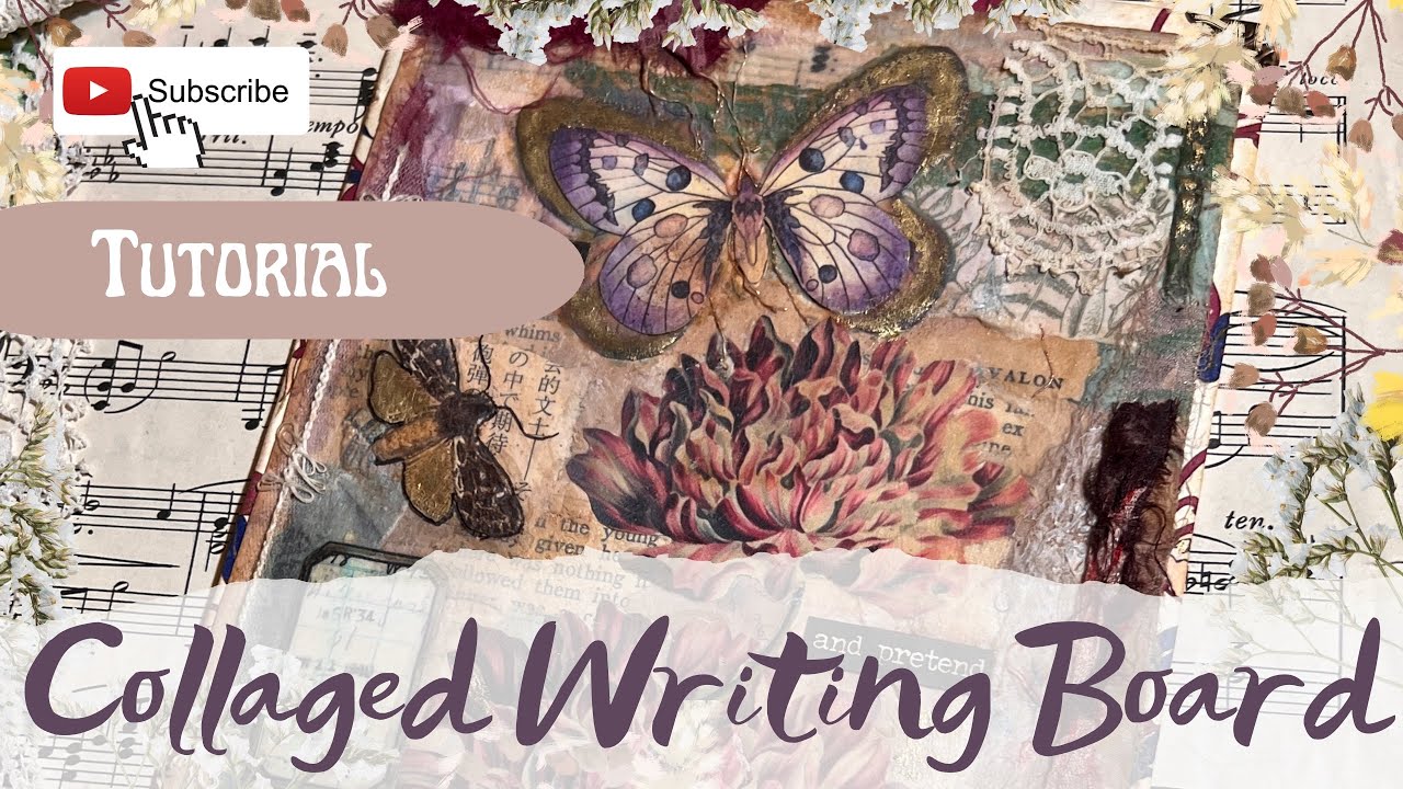 Project 7: Scrap Busting Journal Writing Board | Build A Journal