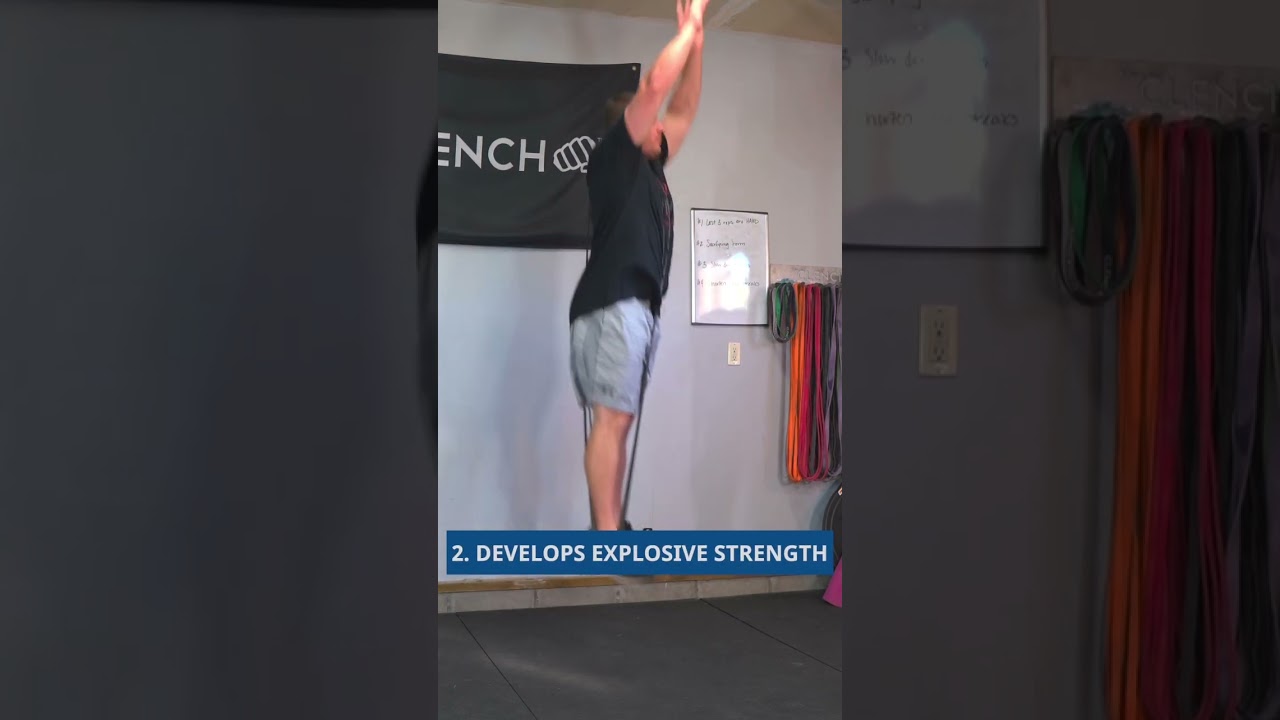 💥 Banded Jump Squats! 💥