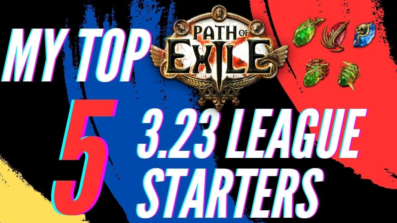 3.23 Path Of Exile - My Top 5 Strong League Starters To Get To Maps Quickly.