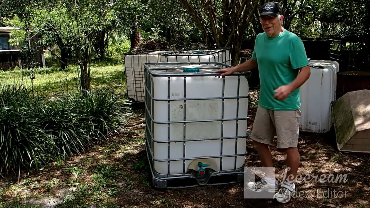 Make A Simple Chicken Shelter Using IBC Tote Completed