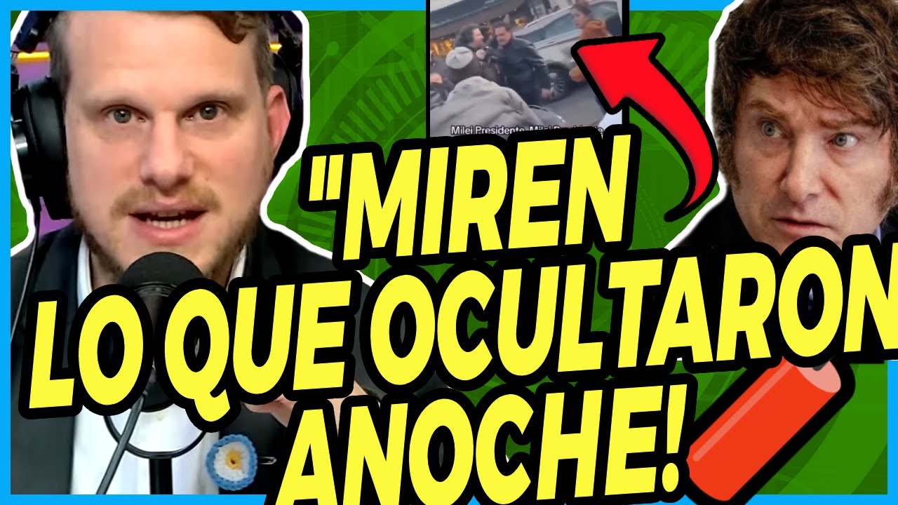 🧨 MILEI NO SE ESPERABA QUE SE FILTRARA EL VIDEO DEL PAPELÓN! Material Bomba de Jon Heguier