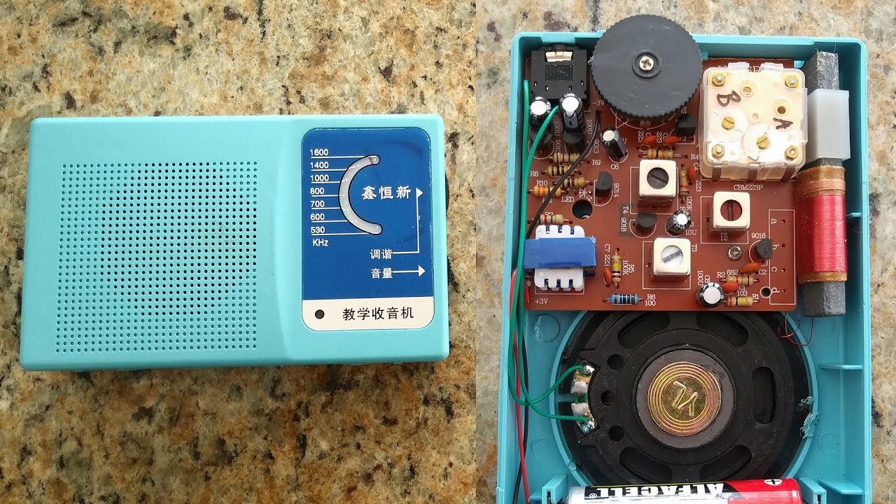 Montando e calibrando um kit de rádio AM