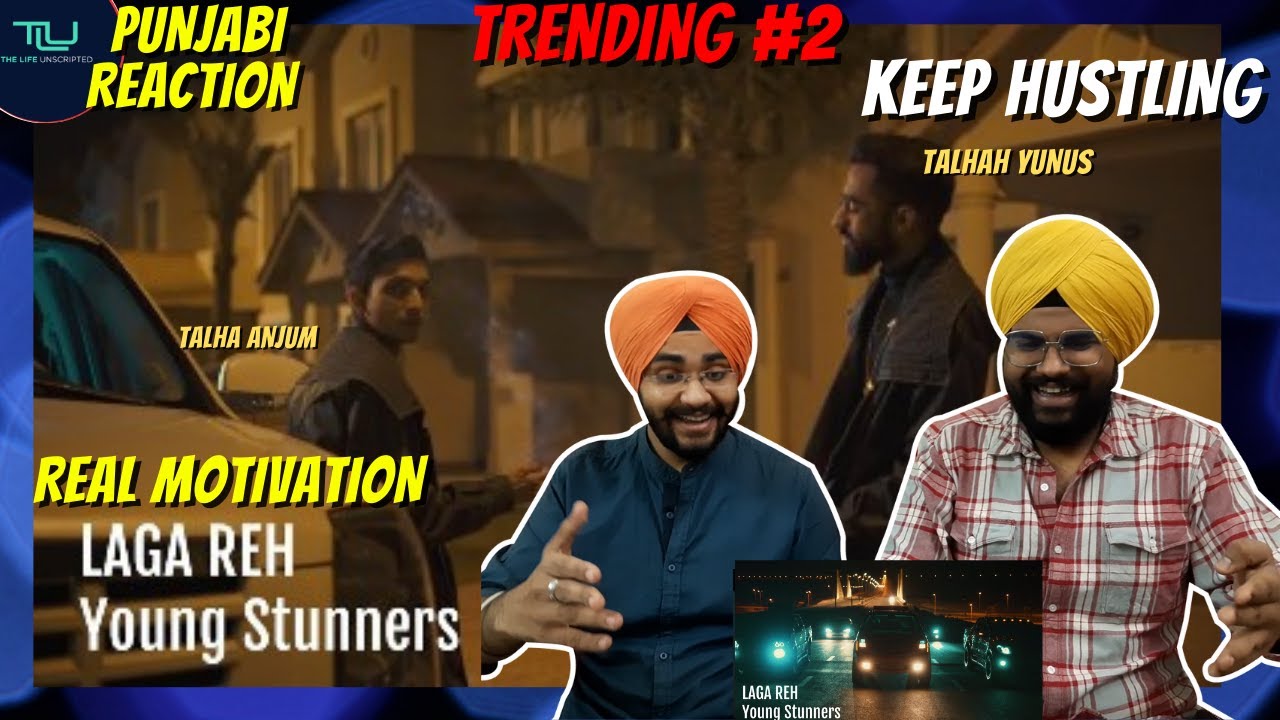 INDIAN PUNJABI MUNDE REACTING TO LAGA REH - Young Stunners | PUNJABI REACTION + REVIEW