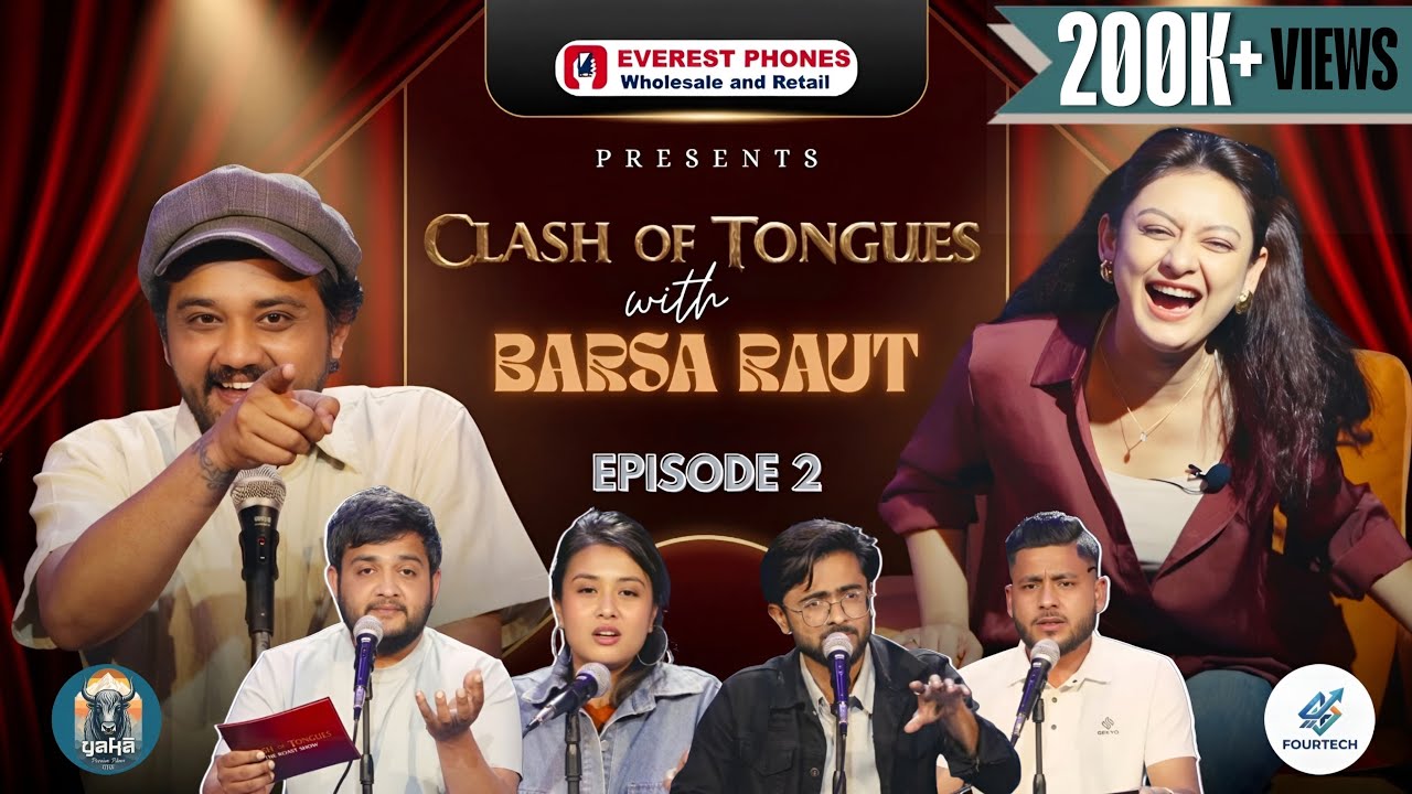 Clash Of Tongues - Nepal&rsquo;s First Roast Show | EPISODE - 02 | Roast Of Barsa Raut | Bishal Gautam