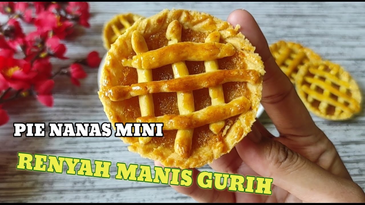 Selai nanas sisa bikin nastar pakai buat ini aja! Resep PIE NANAS MINI [Mini Pineapple Pie Recipe]