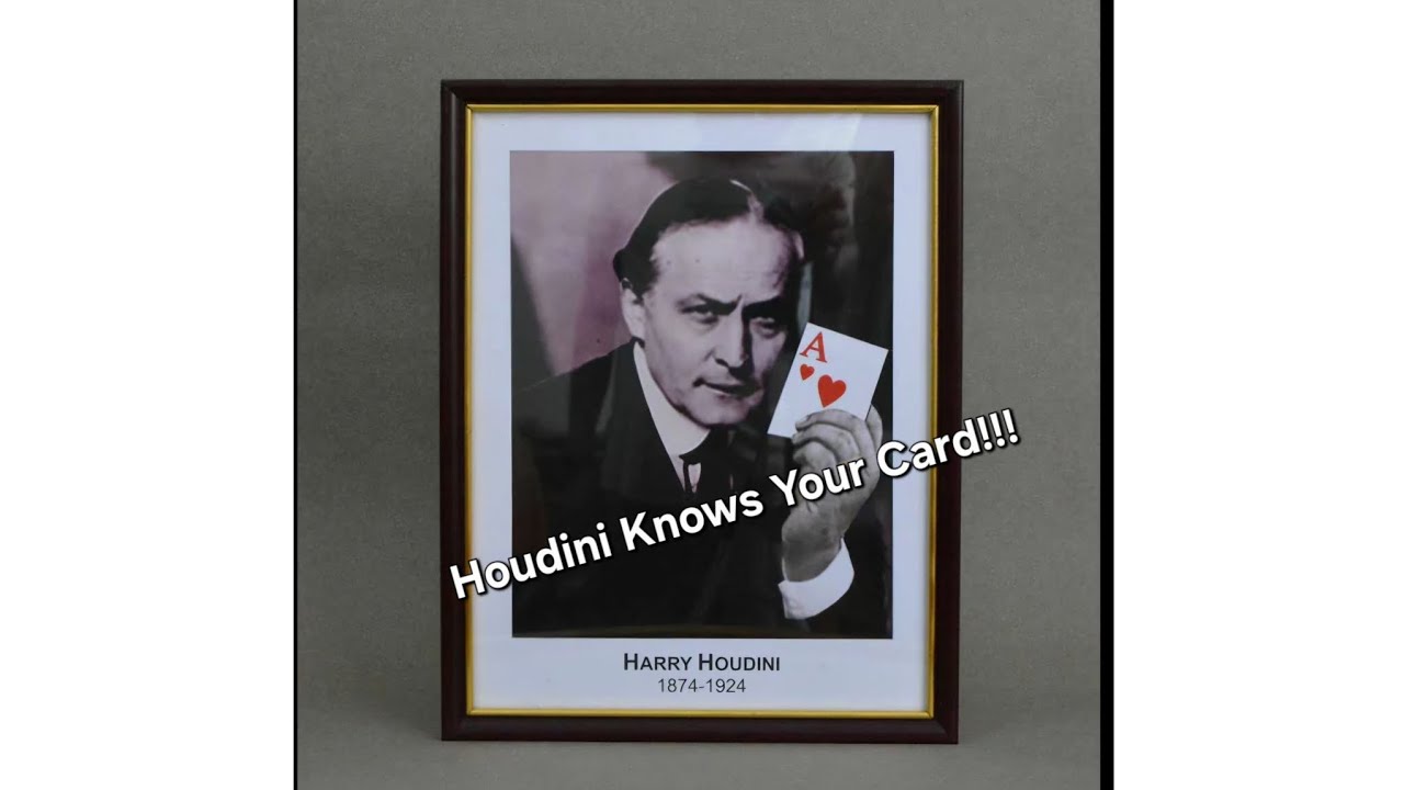 HOUDINI KNOWS YOUR CARD 