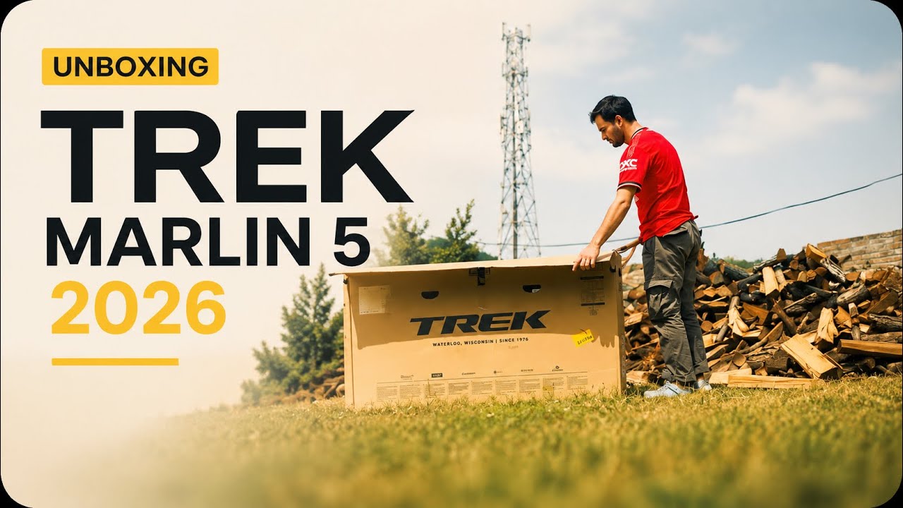 Trek Marlin 2026 GEN3 Unboxing & Assembly 