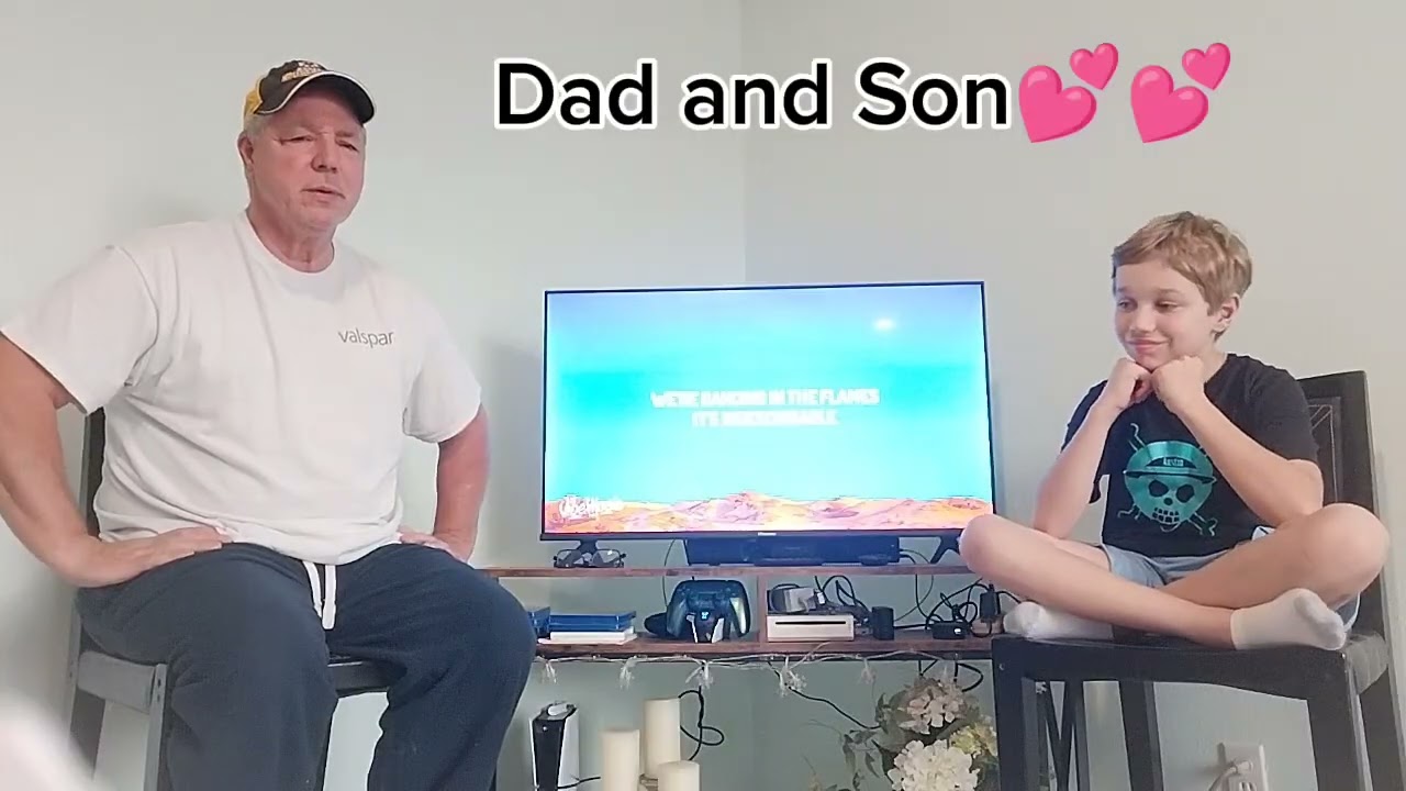 This is Dark. The weekend, Dancing in the Flames with Dad and Son on Oldschoolnewschoolmusicreaction
