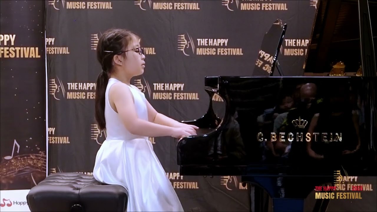 W.A. Mozart - Sonata KV570 mov. 1 by Yam Kah Yan Hailey - The Happy Music Festival 2025