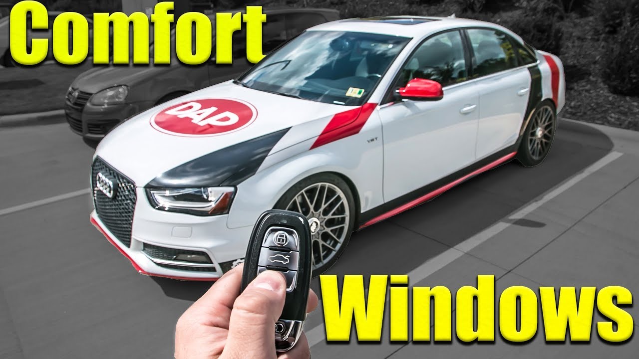 Remote Control Window for Audi B8.5 S4