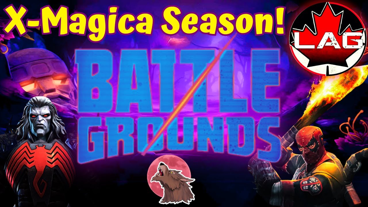First Ever Saga Battlegrounds Season Begins X-Magica! Victory Track Grinding! Strong New Deck?- MCOC