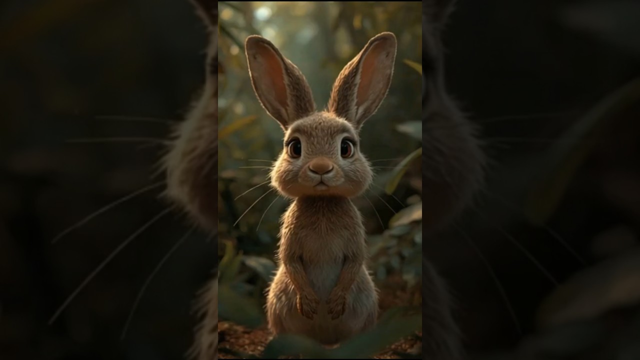 डर में जीने वाला खरगोश 🐰 | Part 1 | Emotional Jungle Story | Hindi Moral Story 