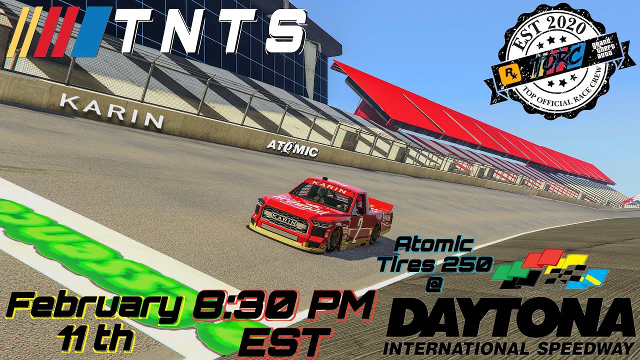 GTA5- TORC Nascar Truck series Season 6 Round 1- Daytona