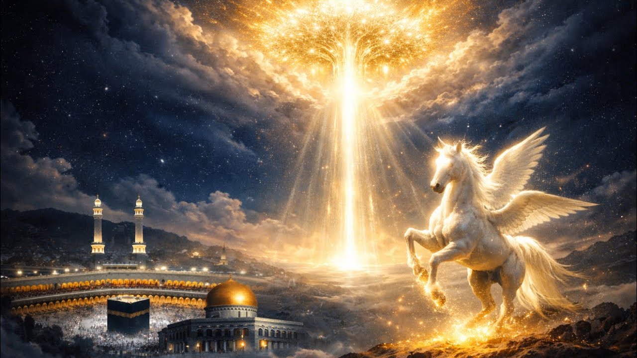 Waqia e Miraj ﷺ | Woh Raat Jab Zameen Se Aasman Tak Darwaze Khul Gaye#islamicdocumentary#waqia 
