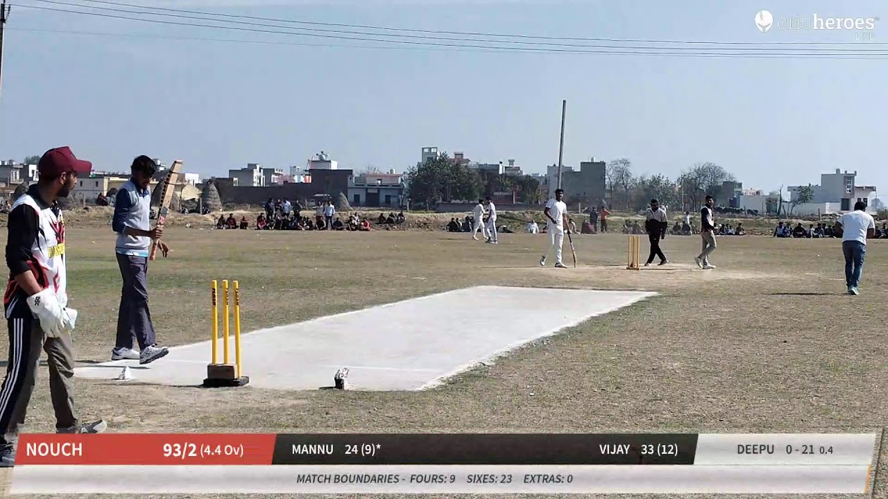 Budakhera vs Nouch live cricket match | Budhakhera Kaithal ( 2 Bharo Pool ) First Prize 21000 Secon