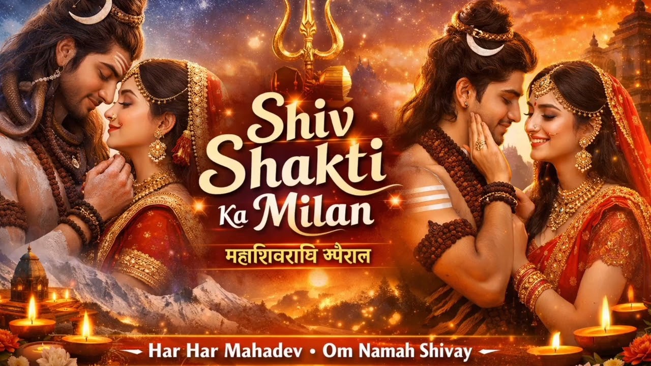 Shiv Shakti Ka Milan | Mahashivratri Special 2026 | Har Har Mahadev ❤️🔱