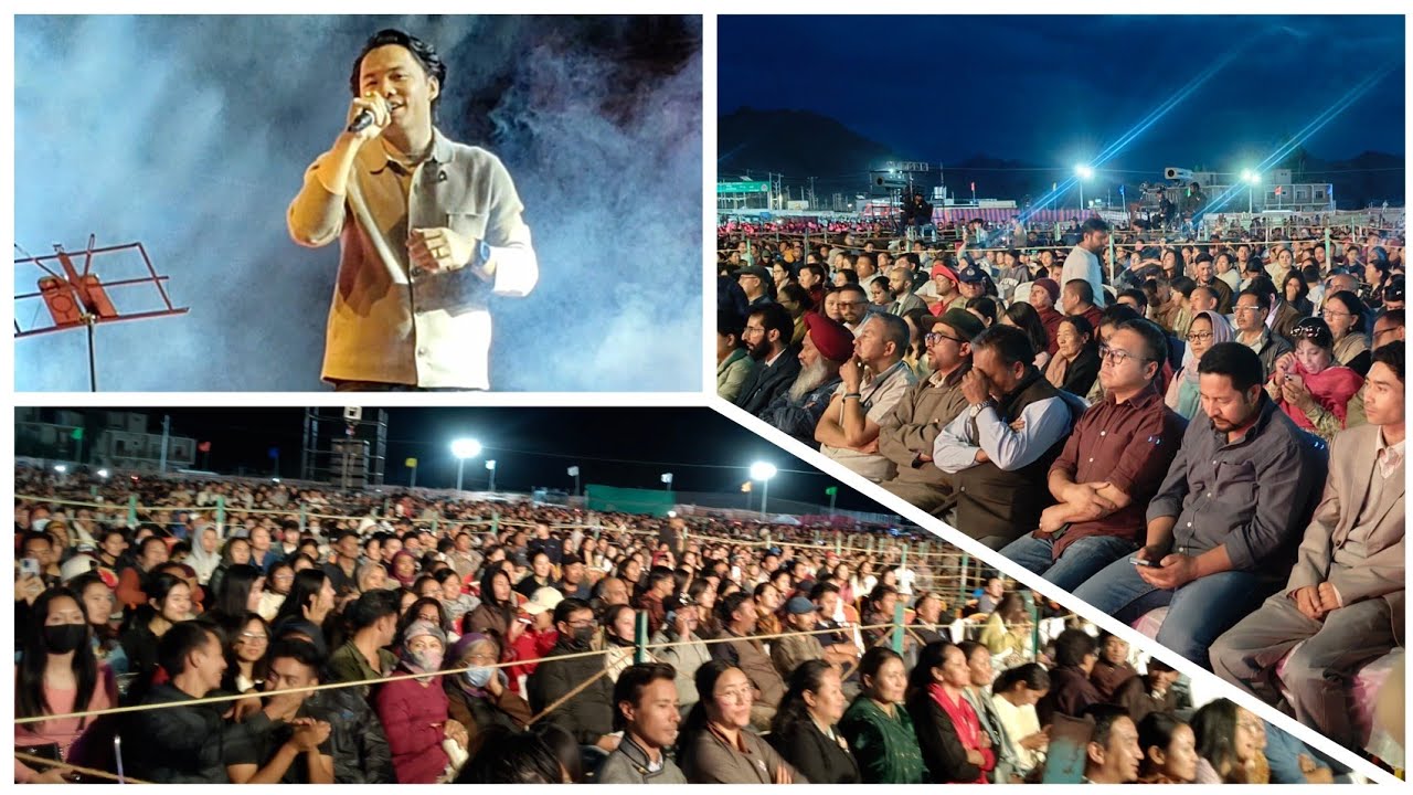 Rito Riba performing in Ladakh #indianidol #riton #rito_riba 