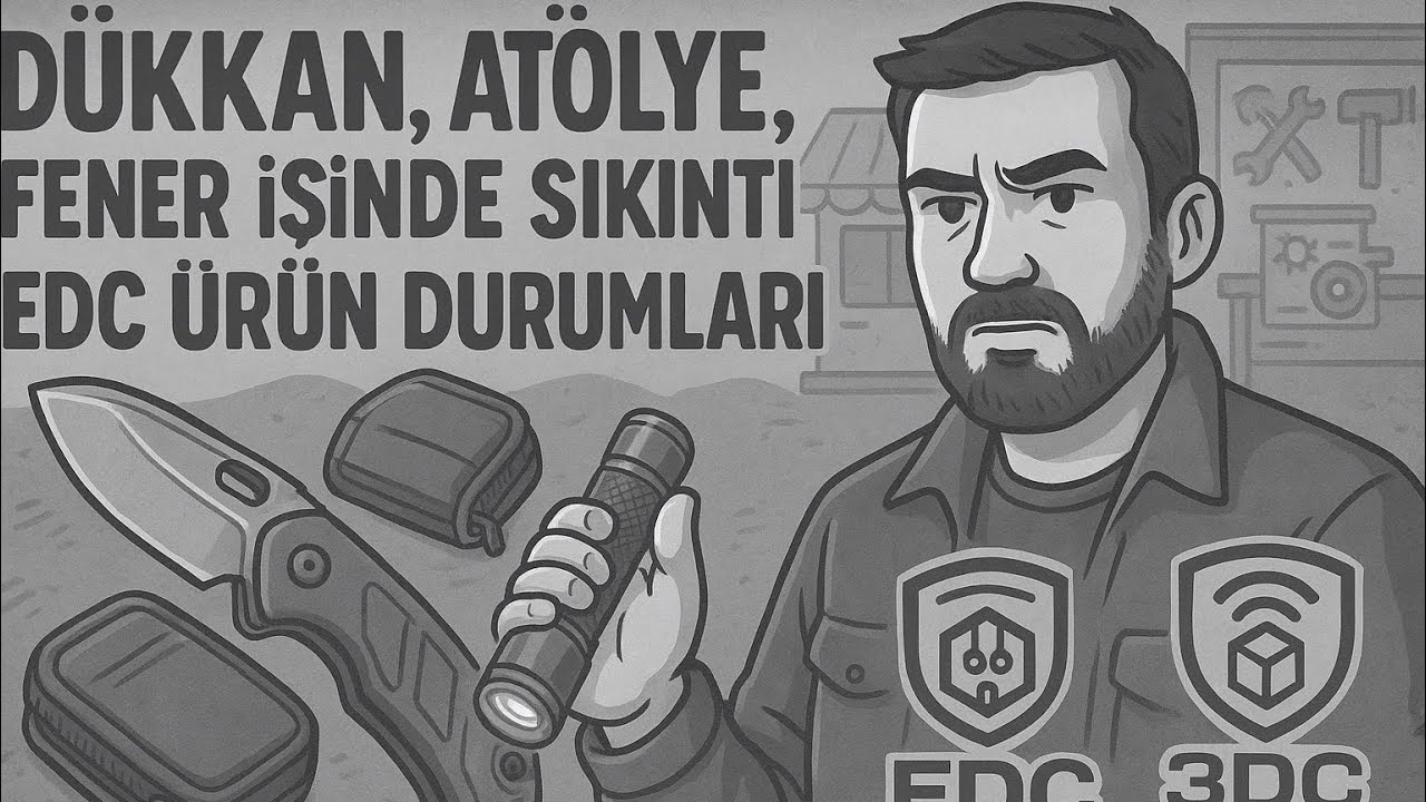 Dükkan, atölye, fener ve EDC ürün durumları