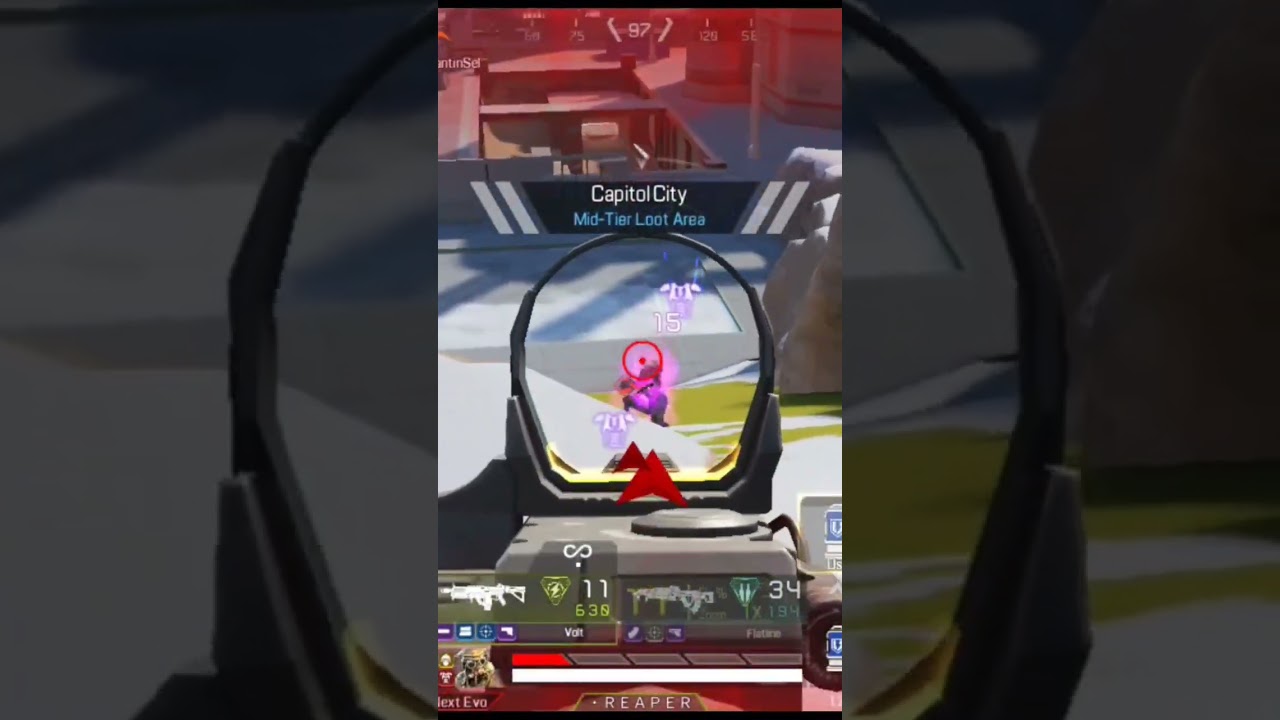 Reflex or wot 🌚🔥Apex Legend Mobile clutch😱Reaper Plays.