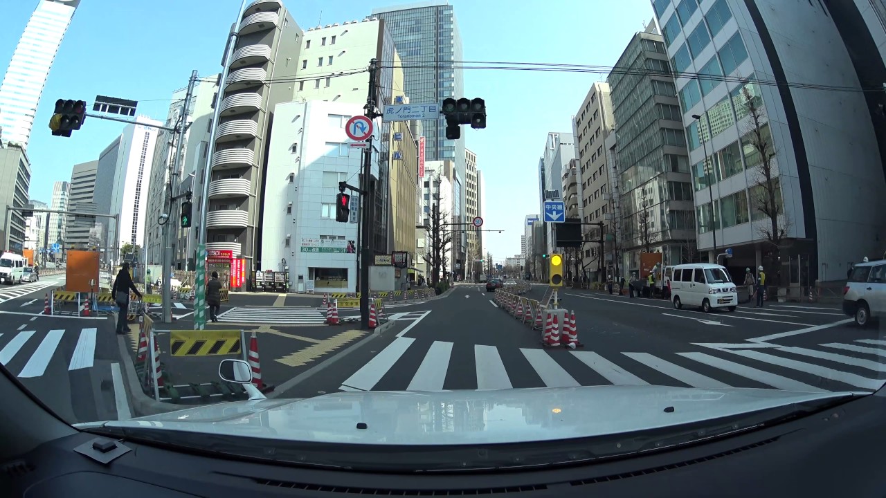 Tokyo drive 4K 2017 東京 港区 渋谷