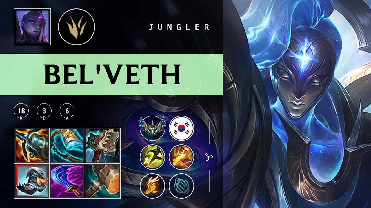Bel'Veth Jungle vs Qiyana - KR Challenger Patch 25.24