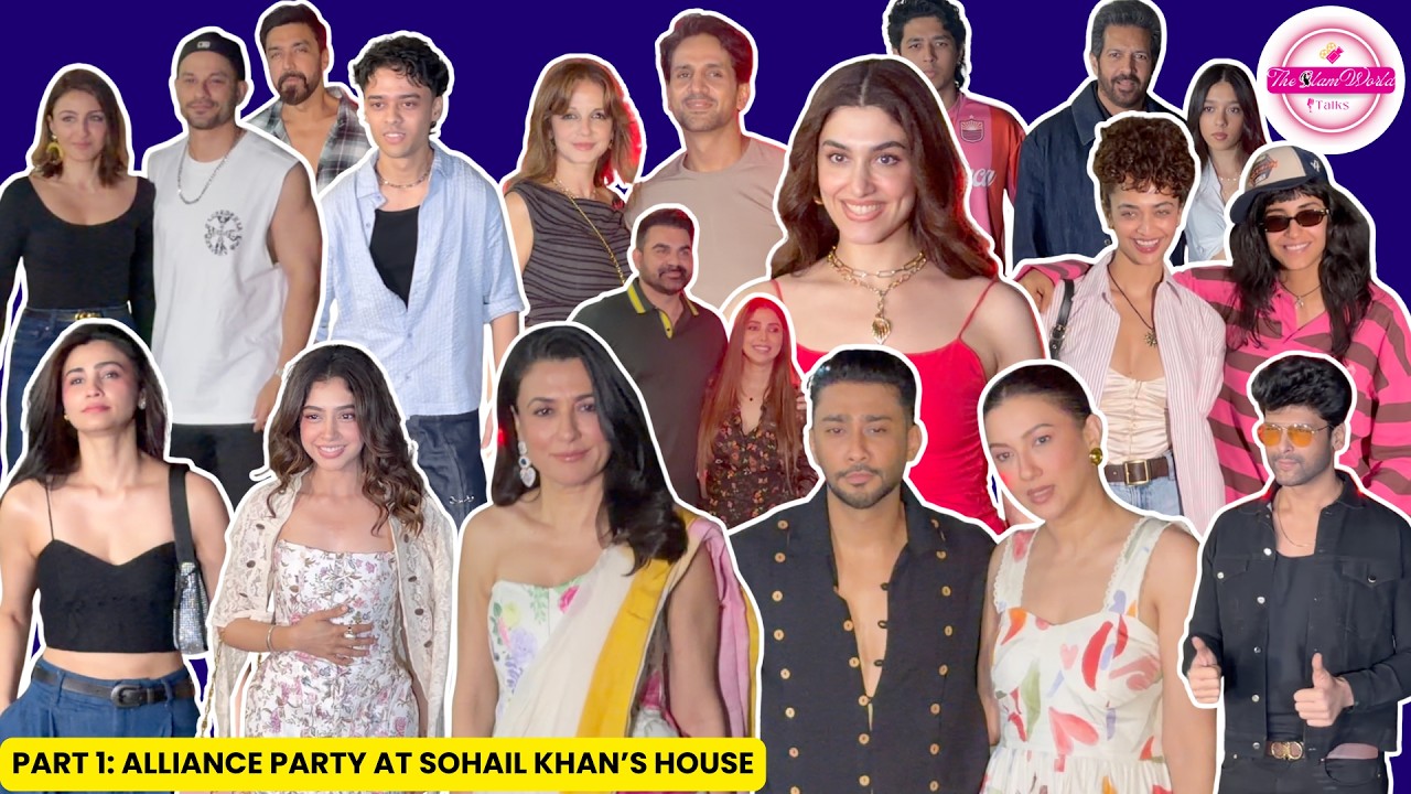 Part 1: Alliance Party at Sohail Khan's House | Mini Mathur, Kushal Tandon, Niti Taylor, Daisy Sh...