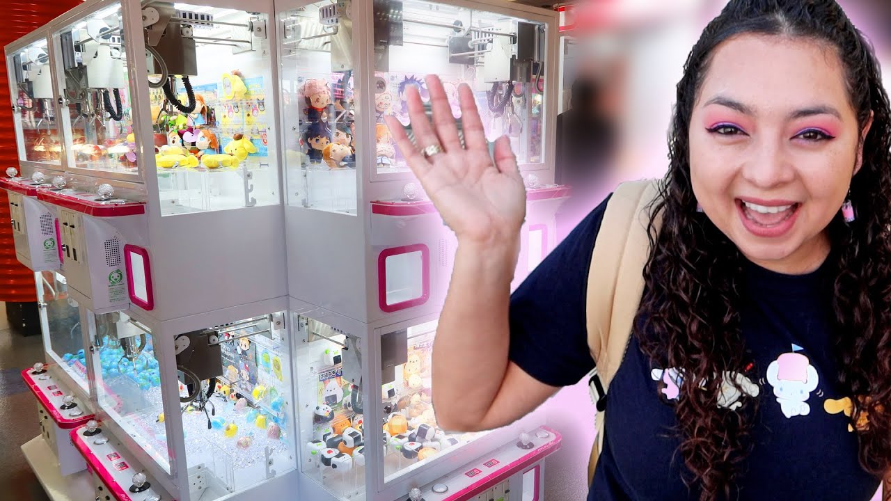 I tried to CHEAT the claw machine by sticking my hand in the chute.. I deserved what happened next!