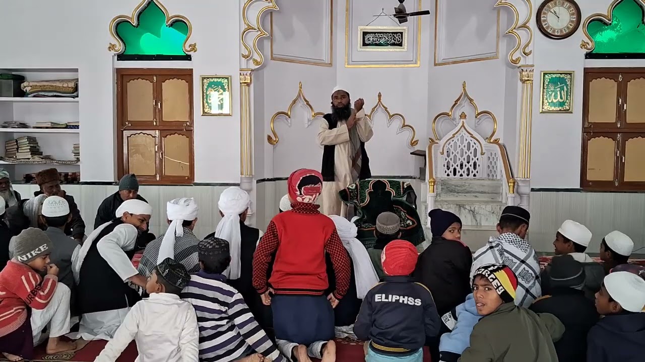 مدرسہ کے ناظم صاحب بیان کر رہے ہیں قرآن کے اوپر #video #vairal #video 
