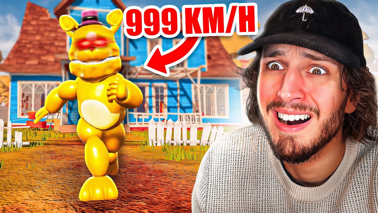 J'ai Ajouté FREDBEAR dans HELLO NEIGHBOR ! (FREDDY l'antagoniste)