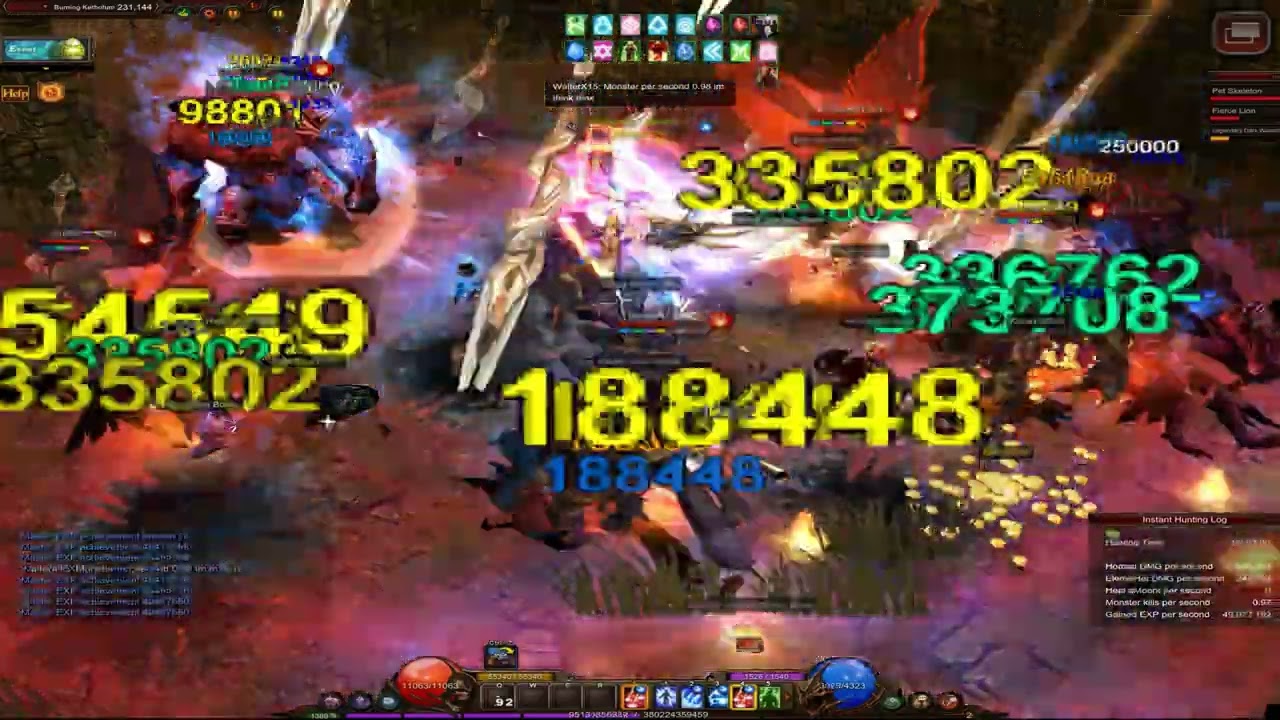 Kundun 1200lvl vs Map Kenthotum Mu Online Webzen SS 17.1.3