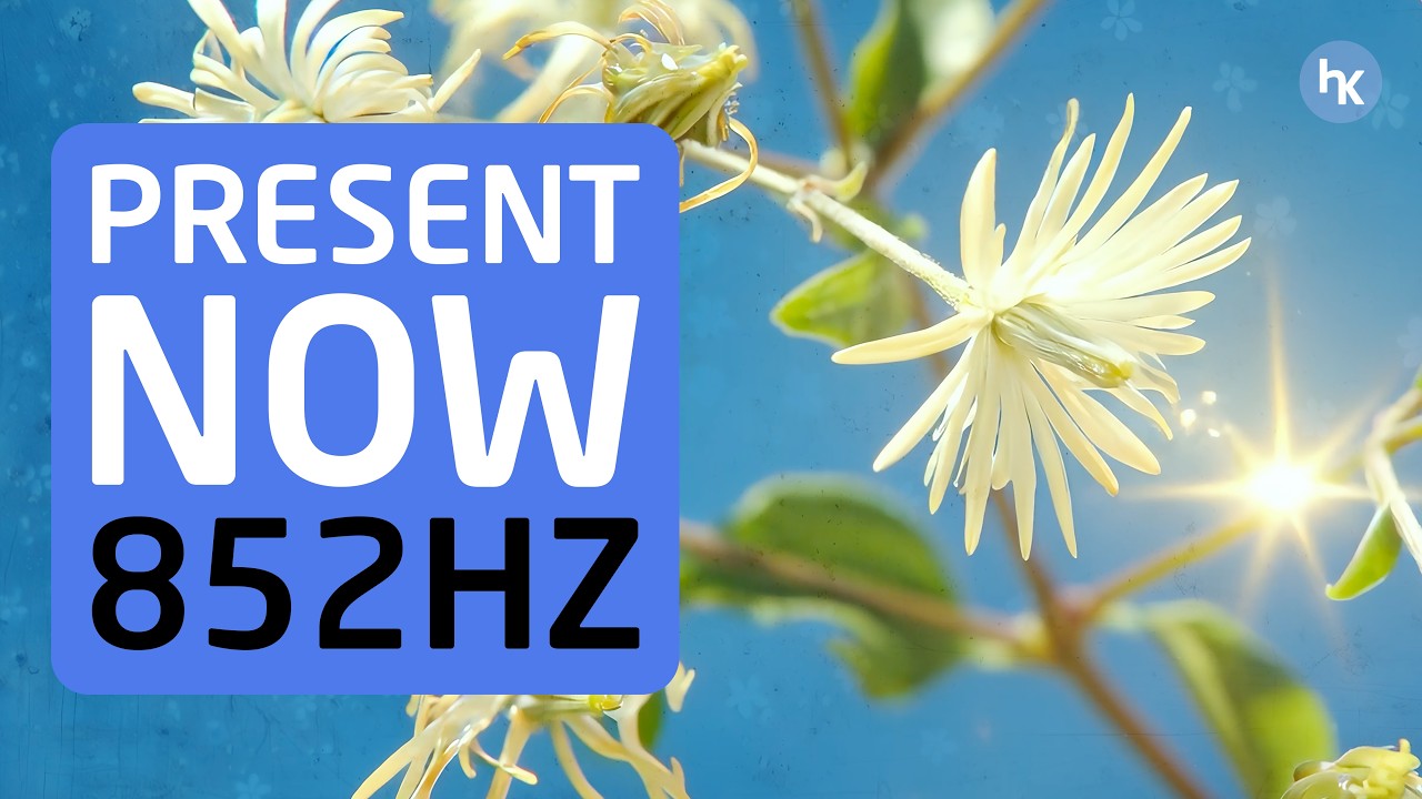 🌸 Clematis vitalba | 852Hz Activating Grounding Meditation | Old Man's Beard Flower Essence Healing