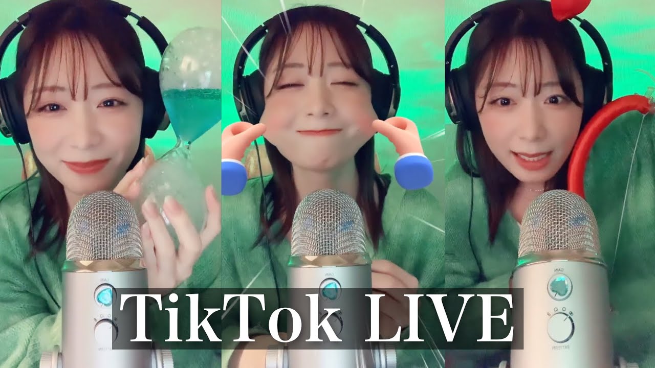 【ASMR】TikTok LIVEアーカイブ(3/9)【SUB】TikTok LIVE archlive
