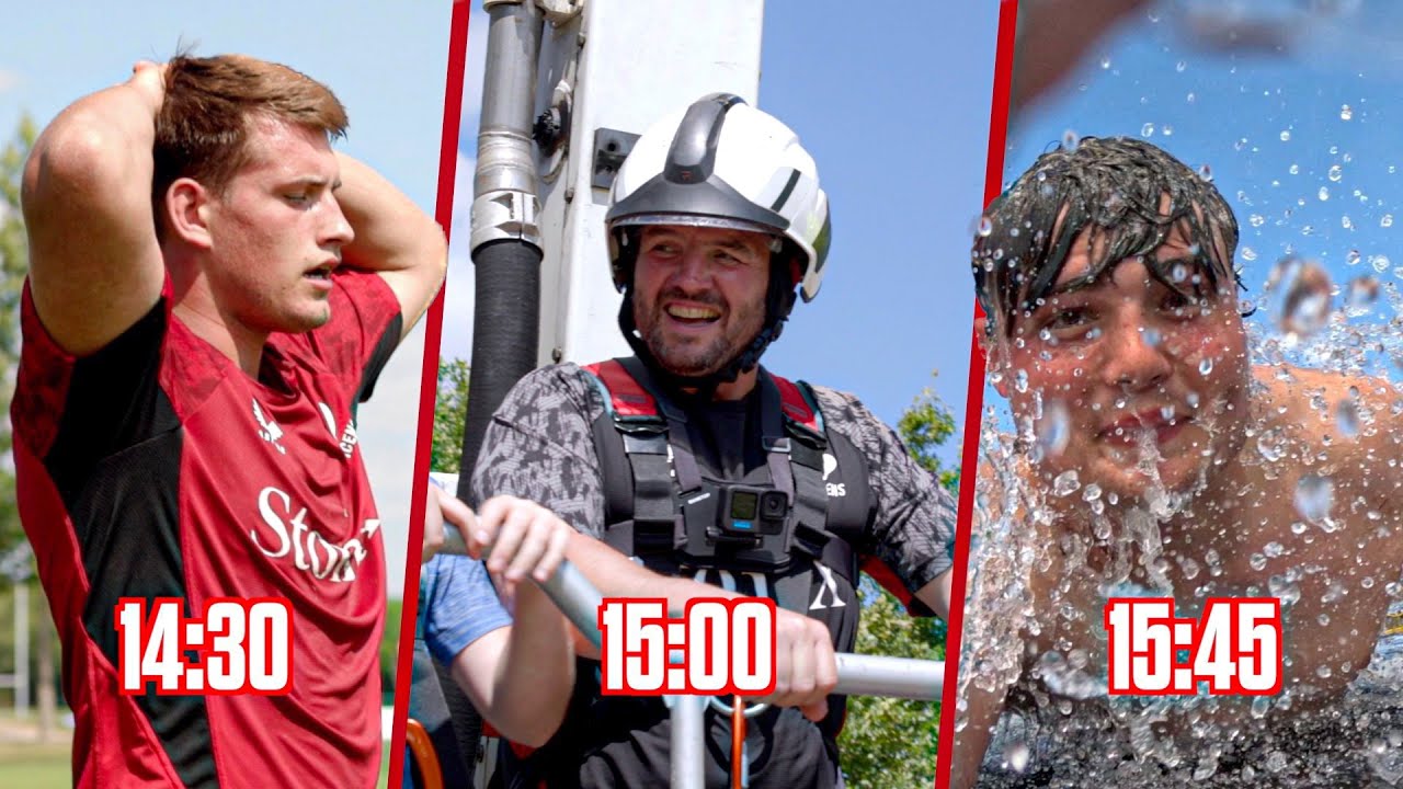 THE COACHES LOVE SEEING US SUFFER 😵 | Pre-Season Ep 3 | Grueling fitness & Fire & Rescue fun!