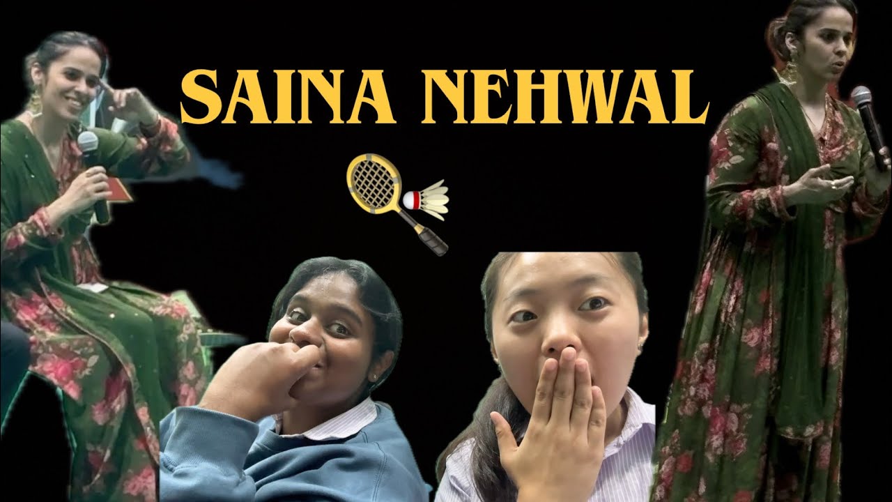 Saina Nehwal😮‍💨🏸in Manipal😮??? //Motivation//inspiring✨ #collegelife #tibetanvlogger 