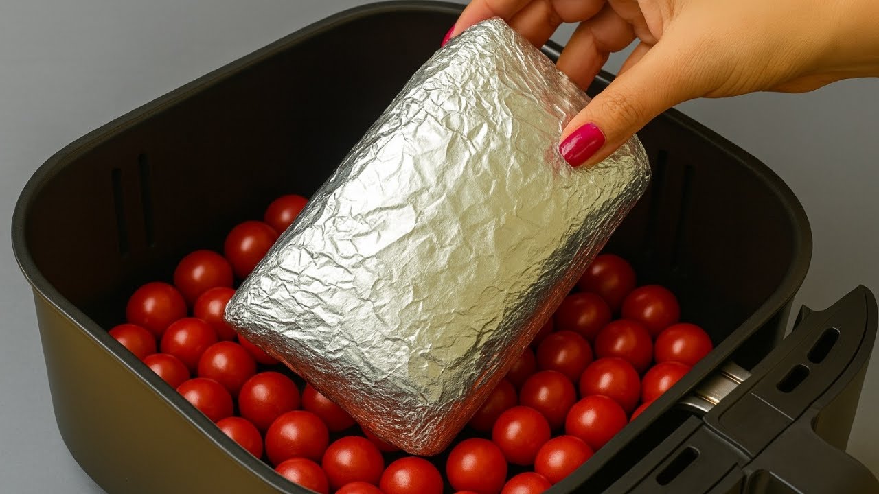 It’s super fast! I just wrapped it in foil and put it in the air fryer — the result was amazing!!