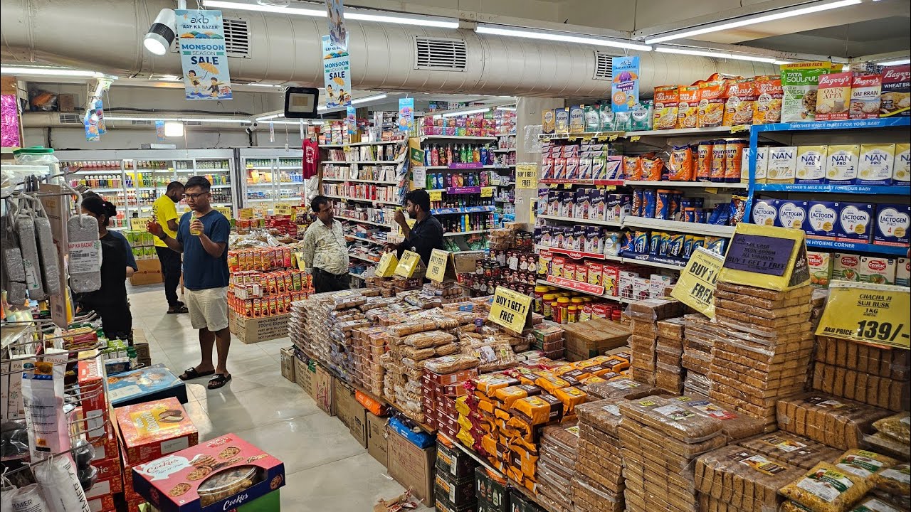 Aap ka bazaar - No 1 Grocery store - 15 August special offer - buy 1 get 4 - Singh at work