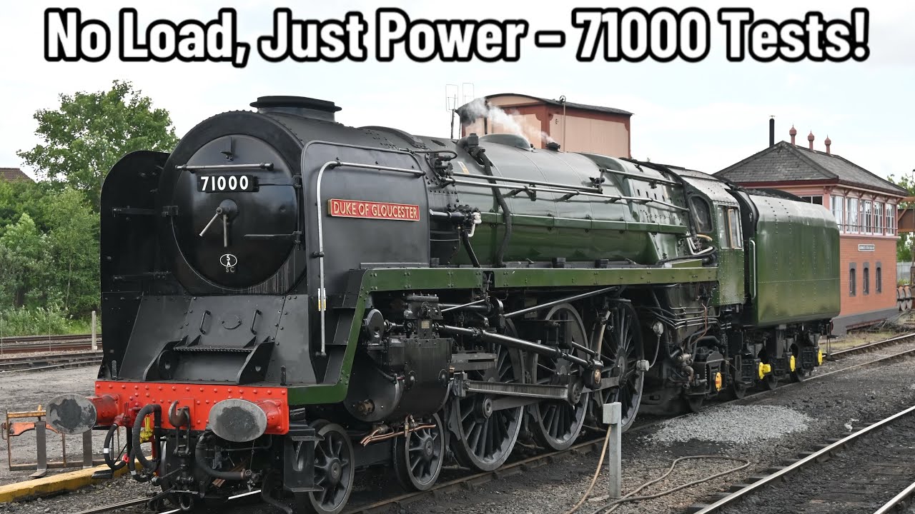 71000 ‘Duke of Gloucester’ Returns After Brake Drama!