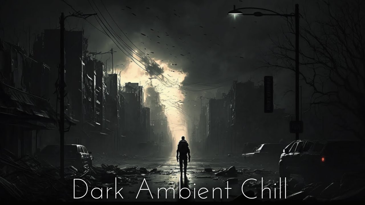 Dark Ambient Chillout Music - Work, Lurk Or Study. Inspired by AI Art