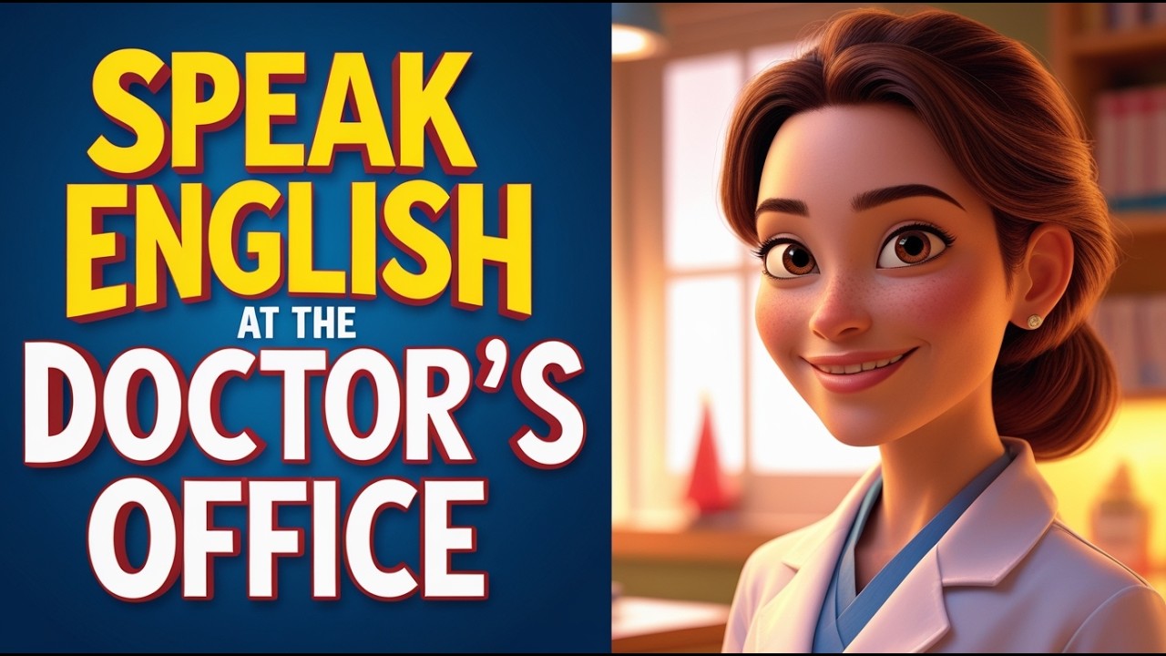 Speak at the Doctor’s Office in English | Simple Phrases for Beginners (A1-A2)