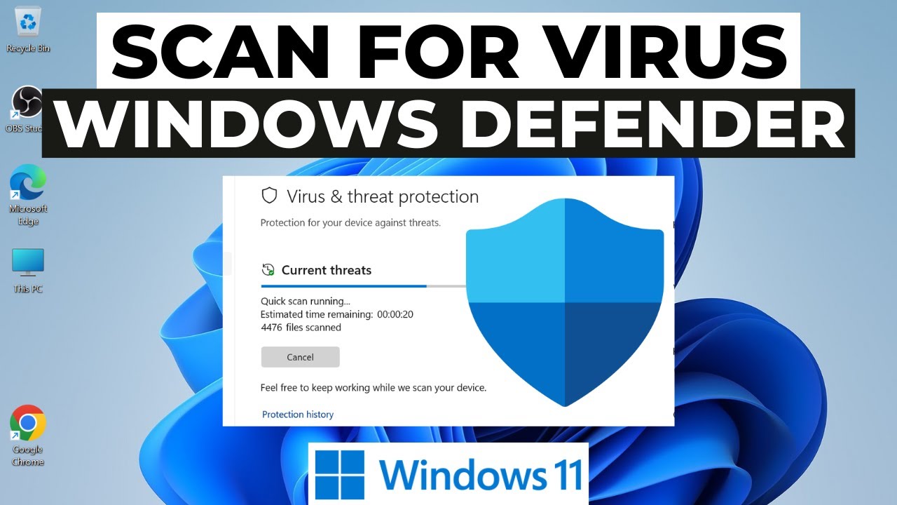 How to Run Windows Defender Scan Windows 11 2025