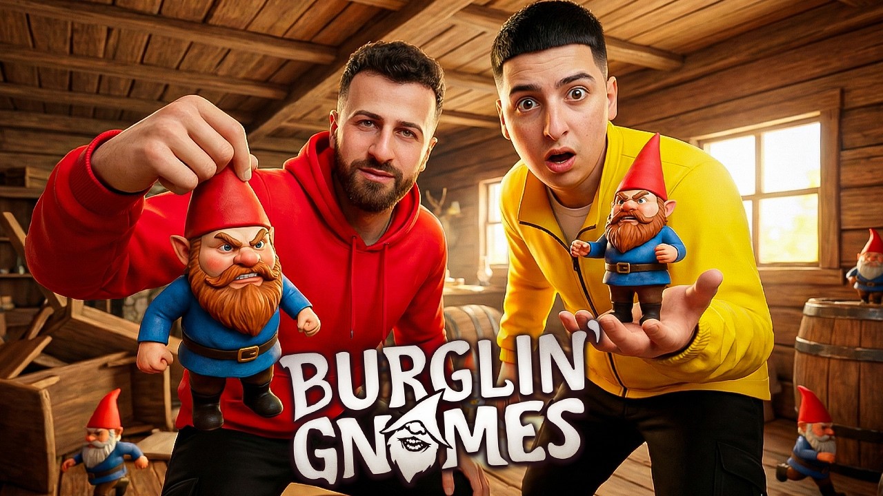 Գնոմները Մտան Հոպարի տուն😂Ու բարև Գժանոց - Burglin' Gnomes