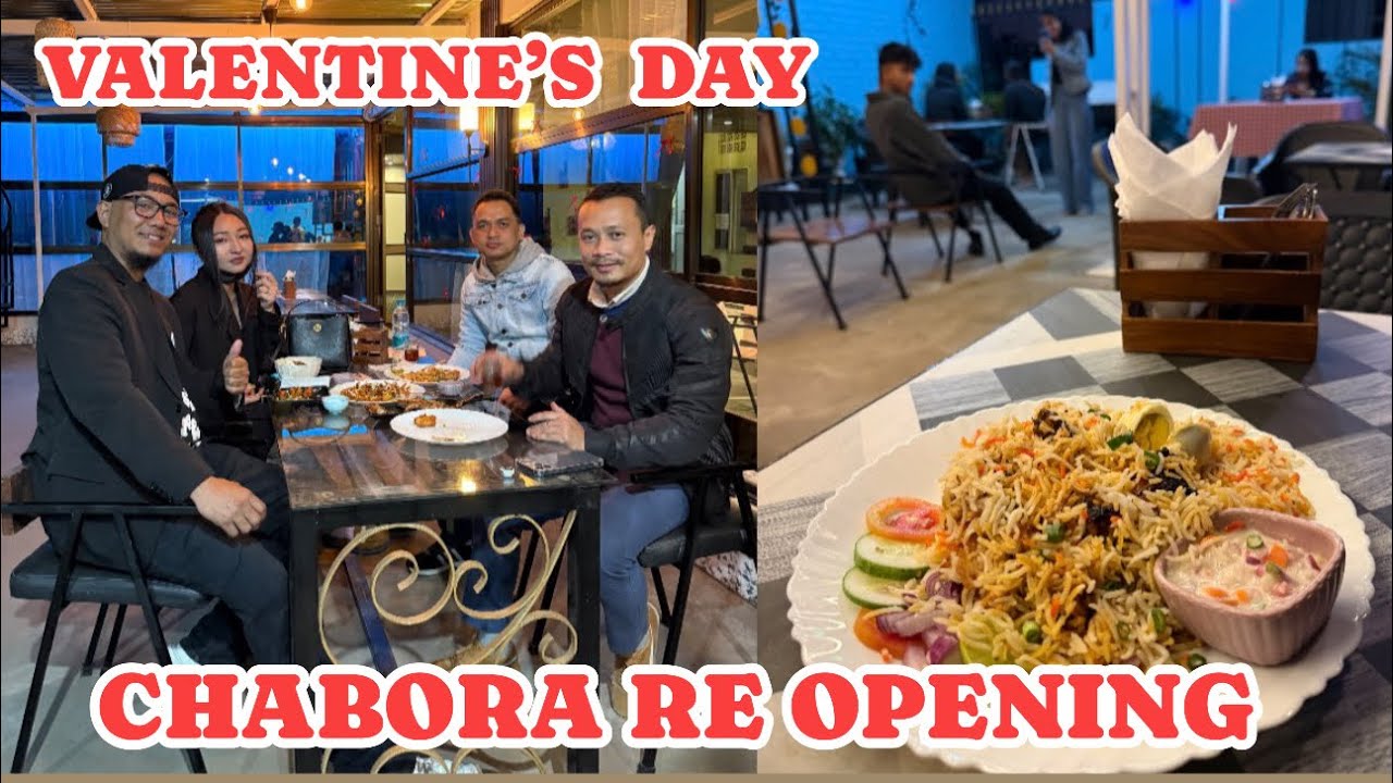 День святого Валентина с @CHE10DIARY на повторном открытии CHABORA || URIPOK IMPHAL