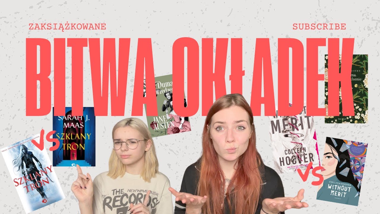 WIELKA BITWA OKŁADEK 📚⭐️ Por&oacute;wnujemy okładki książek 📖🌞