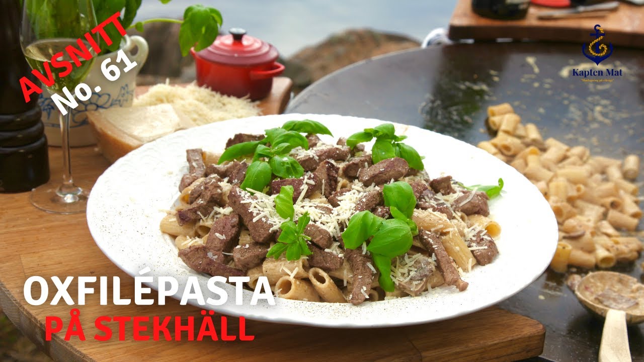 No. 61 - Oxfilépasta på stekhäll - Kapten Mat