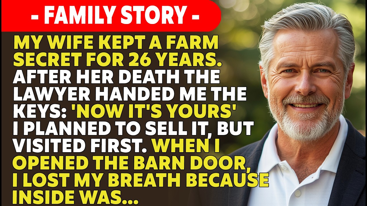 My Wife Died Keeping A Secret, Until I Went To The Farm She Never Told Me Existed | FAMILY STORY