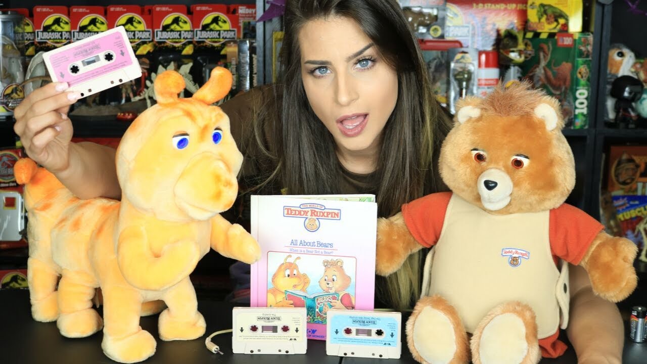 Original 1985 Teddy Ruxpin and Grubby Review | Worlds of Wonder