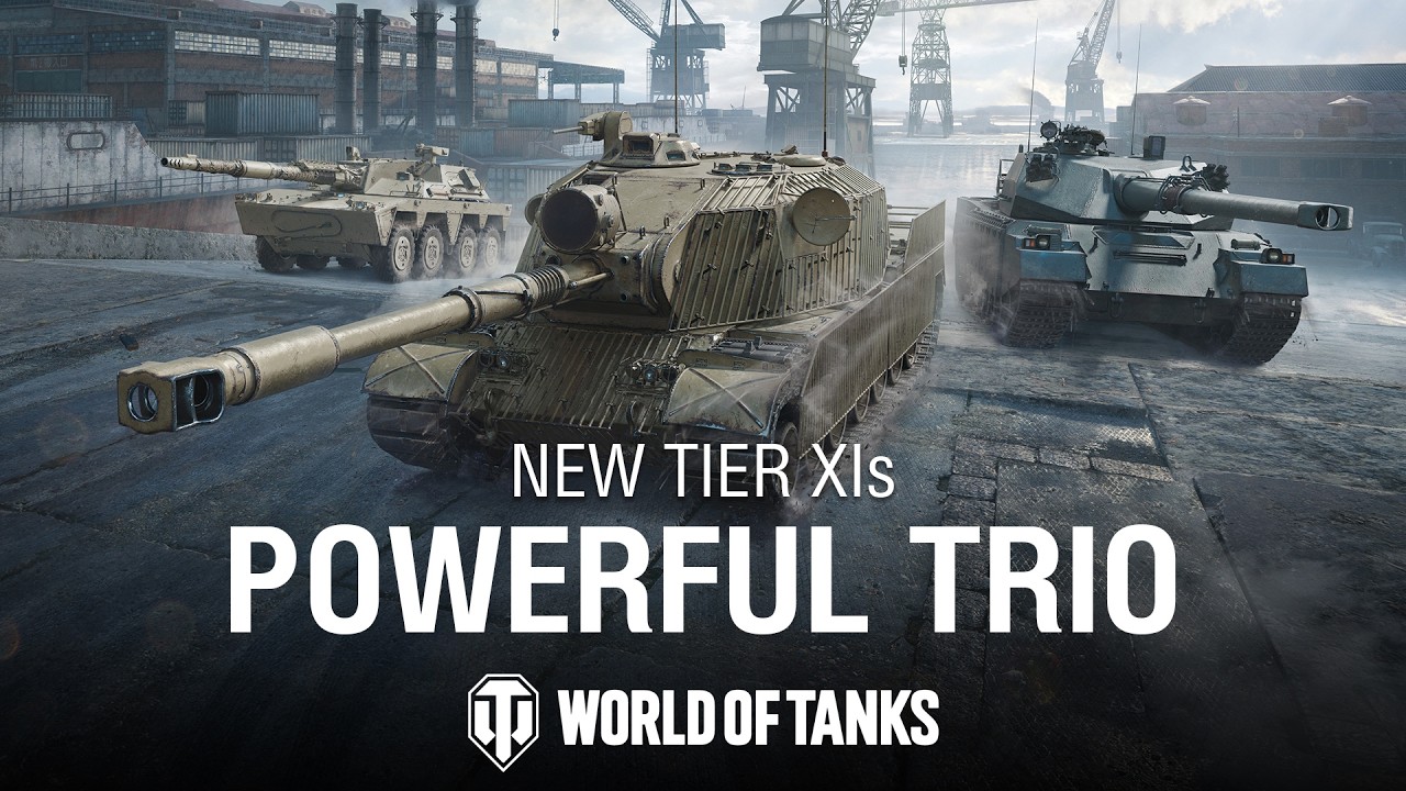 新たなTier XI車輌「Gorilla」、「Fauteur」、「Executor」| World of Tanks