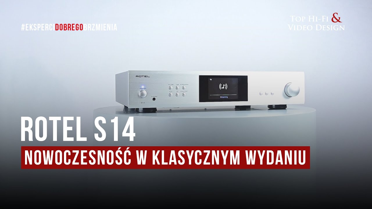 ROTEL S14 &ndash; nowoczesność w klasycznym wydaniu | prezentacja Top Hi-Fi