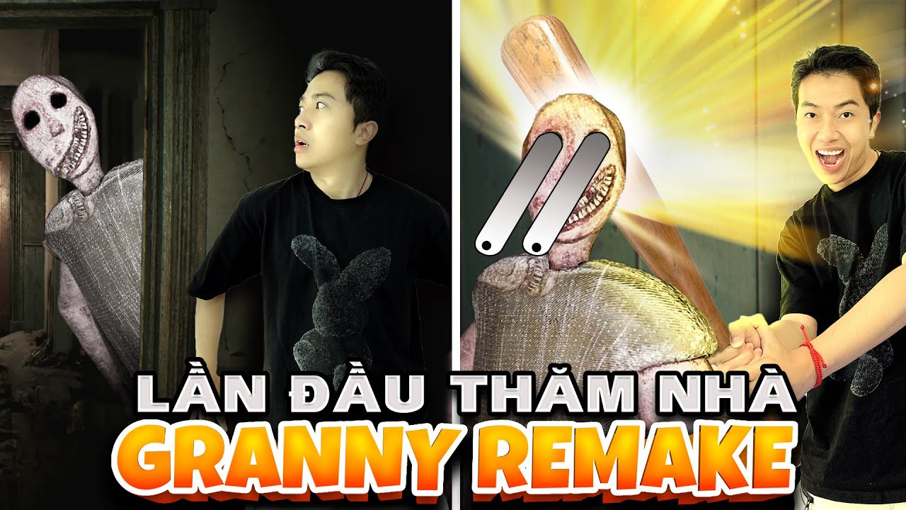 CrisDevilGamer lần đầu thăm nh&agrave; Granny Remake